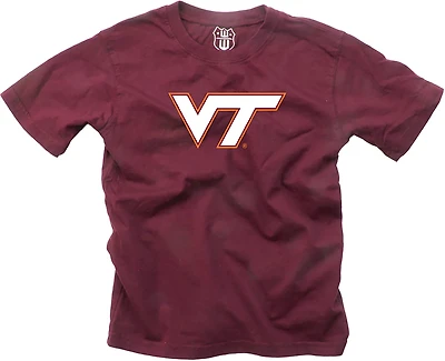 Wes & Willy Boys' Virginia Tech Primary Logo T-shirt