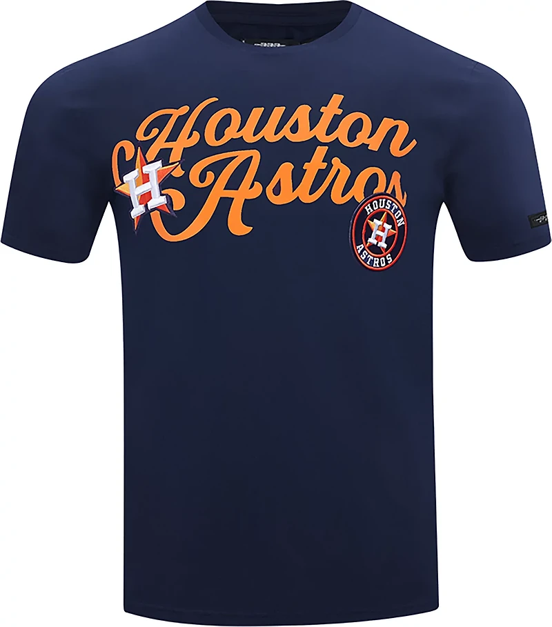 Pro Standard Men's Houston Astros Souvenir Single Jersey Short Sleeve T-shirt