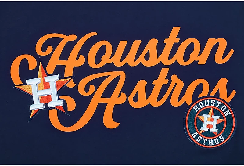Pro Standard Men's Houston Astros Souvenir Single Jersey Short Sleeve T-shirt