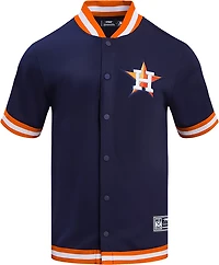 Pro Standard Men's Houston Astros Souvenir Short Sleeve Warm-Up Jacket