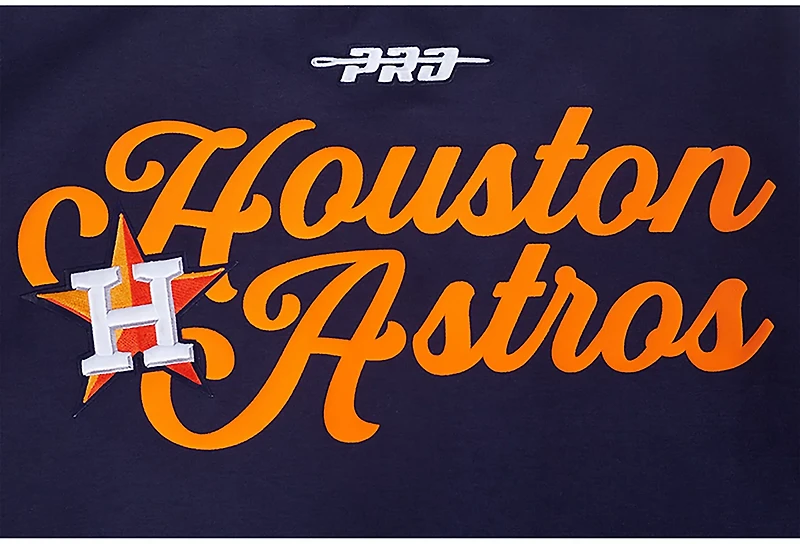 Pro Standard Men's Houston Astros Souvenir Short Sleeve Warm-Up Jacket