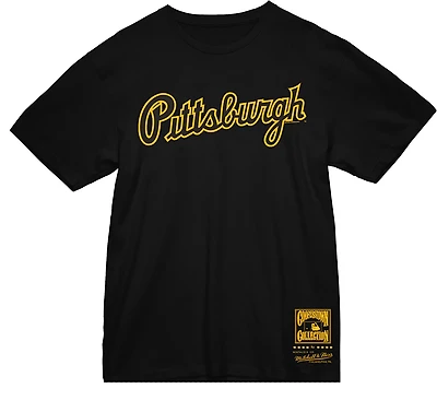 Mitchell & Ness Men's Pittsburgh Pirates Wordmark Short Sleeve T-shirt