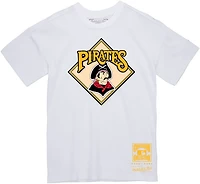 Mitchell & Ness Men's Pittsburgh Pirates Diamond Logo Short Sleeve T-shirt