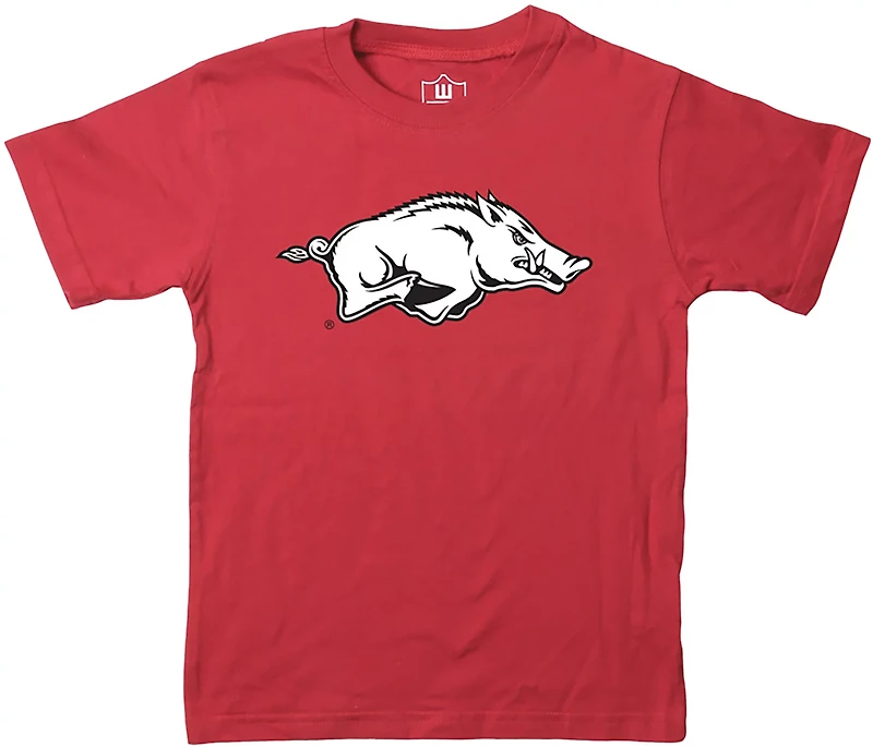 Wes & Willy Youth Arkansas Primary Logo T-shirt