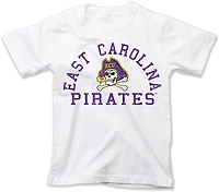 Wes & Willy Youth East Carolina Arch Over Logo T-shirt