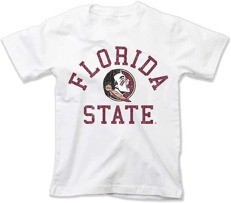 Wes & Willy Youth Florida State Arch Over Logo T-shirt