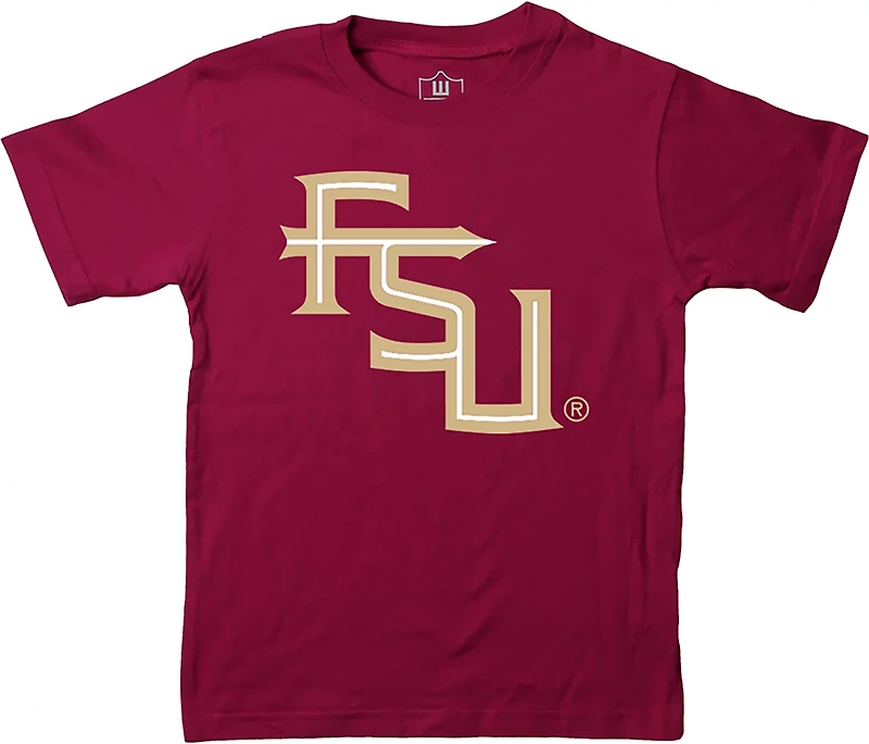 Wes & Willy Youth Florida State Primary Logo T-shirt