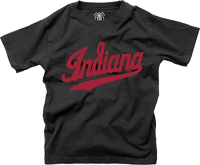 Wes & Willy Youth Indiana Script T-shirt