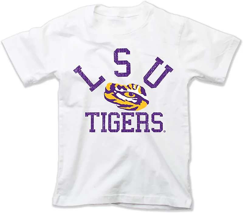 Wes & Willy Youth LSU Arch Over Logo T-shirt