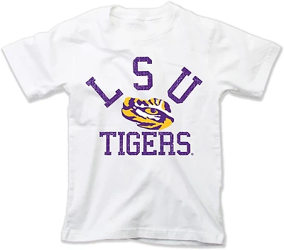 Wes & Willy Youth LSU Arch Over Logo T-shirt
