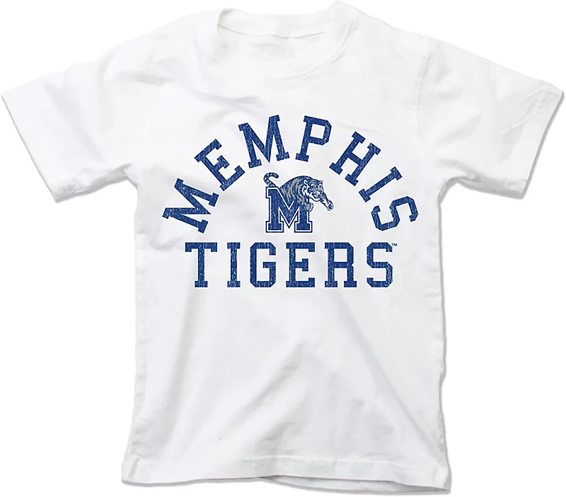 Wes & Willy Youth Memphis Arch Over Logo T-shirt