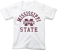 Wes & Willy Youth Mississippi State Arch Over Logo T-shirt