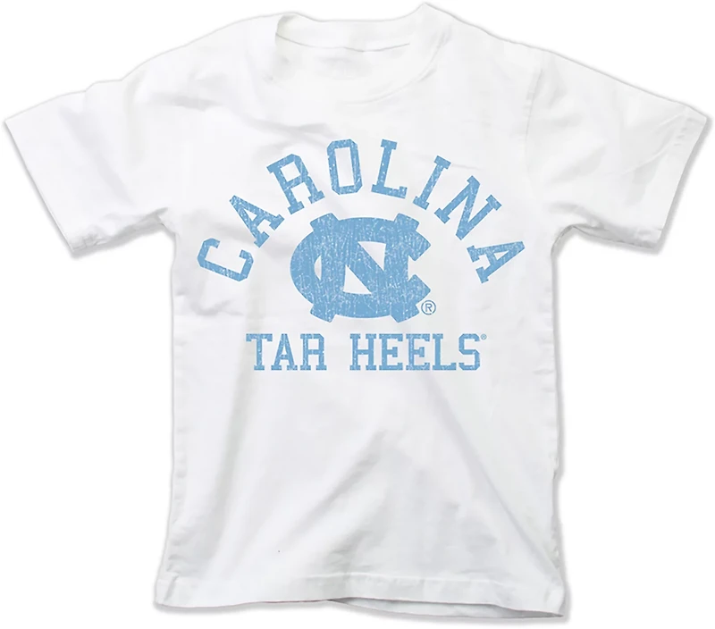 Wes & Willy Youth UNC Arch Over Logo T-shirt