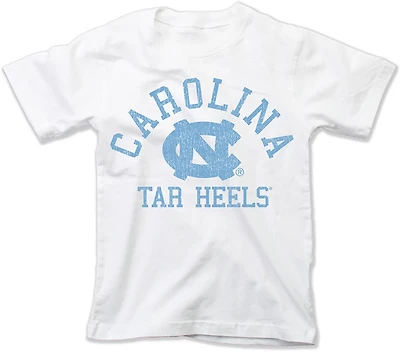 Wes & Willy Youth UNC Arch Over Logo T-shirt
