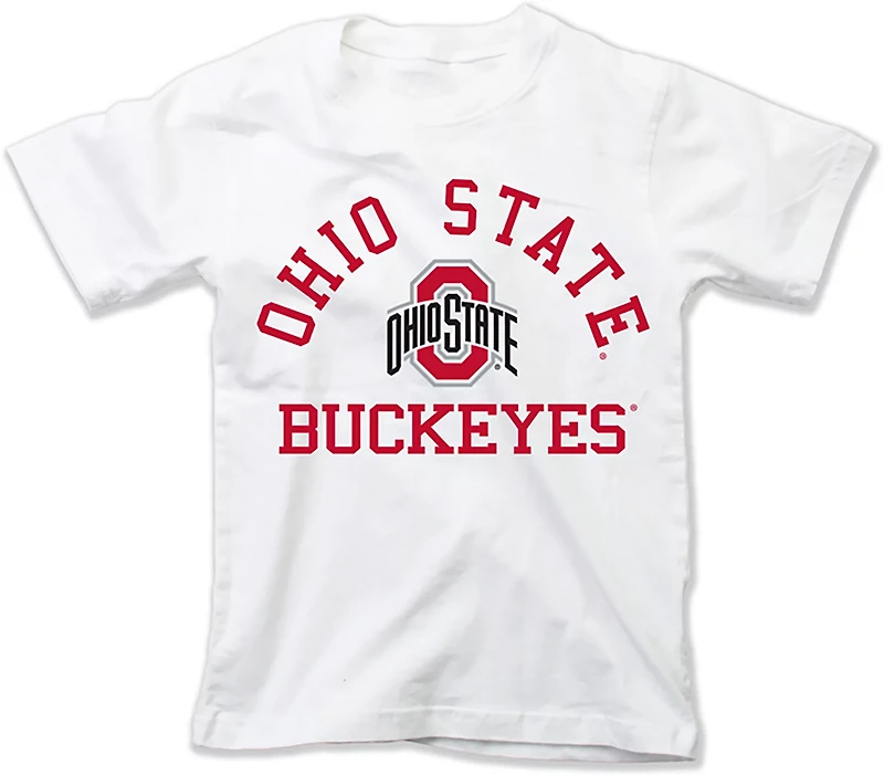 Wes & Willy Youth Ohio State Arch Over Logo T-shirt
