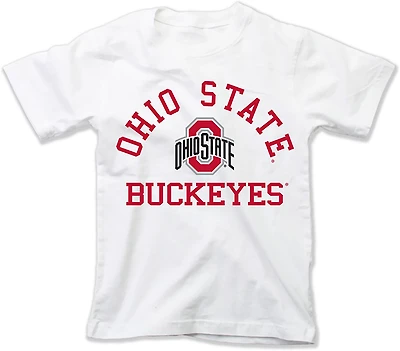 Wes & Willy Youth Ohio State Arch Over Logo T-shirt