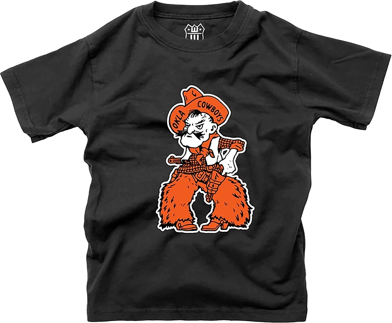 Wes & Willy Youth Oklahoma State Vault Logo T-shirt