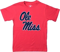 Wes & Willy Youth Ole Miss Primary Logo T-shirt