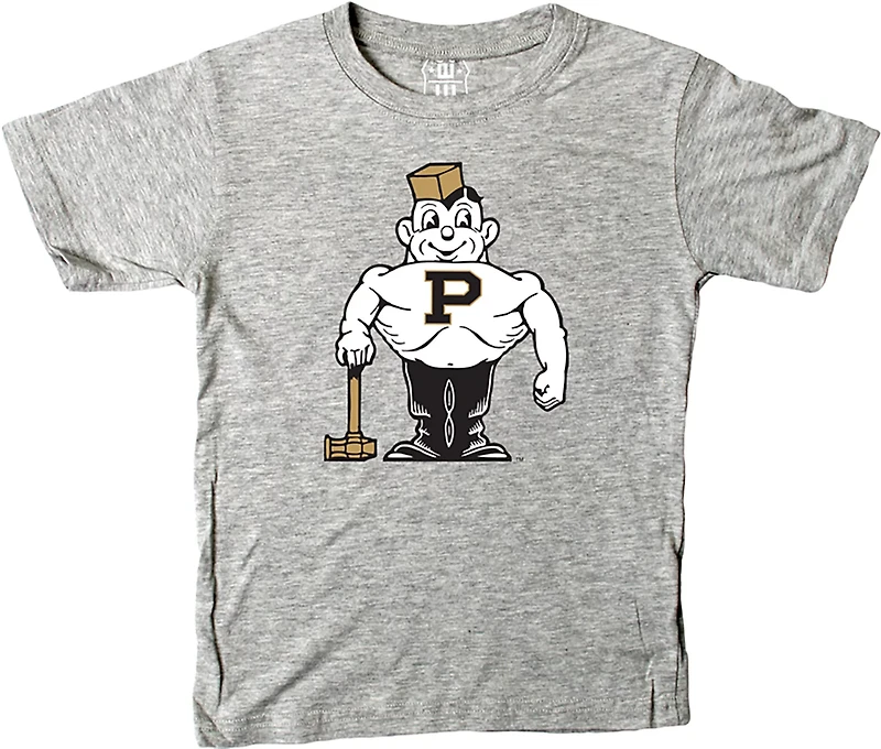 Wes & Willy Youth Purdue Vault Logo T-shirt