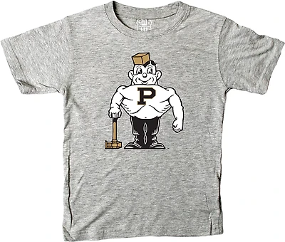 Wes & Willy Youth Purdue Vault Logo T-shirt