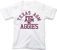 Wes & Willy Youth Texas A&M Arch Over Logo T-shirt