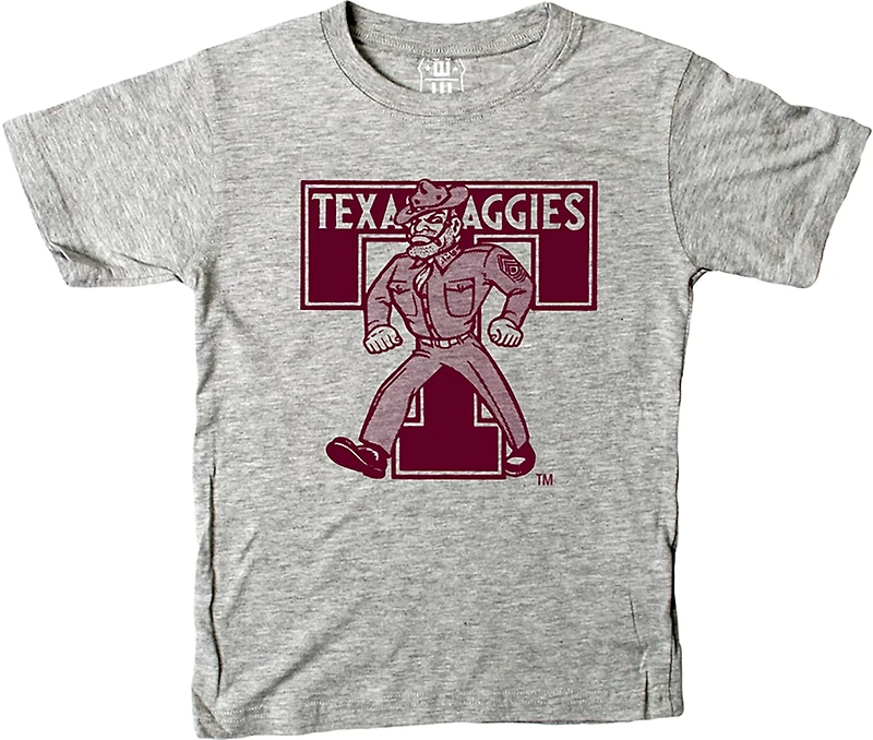 Wes & Willy Youth Texas A&M Vault Logo T-shirt