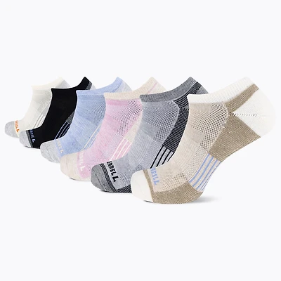 Merrell Outdoor Performance Everyday Cushion Low Cut Socks 6-Pack