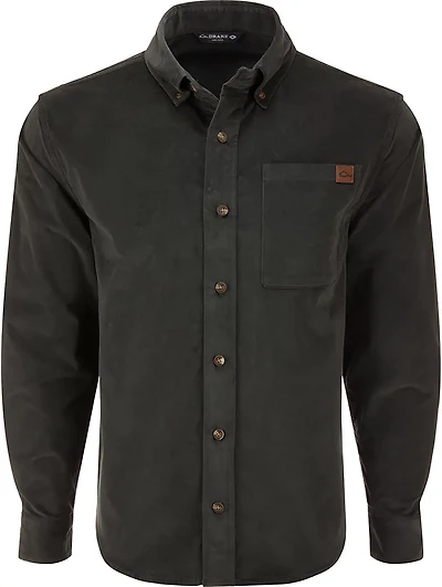 Drake Men's Midwale Corduroy Solid Long Sleeve Button Down Shirt