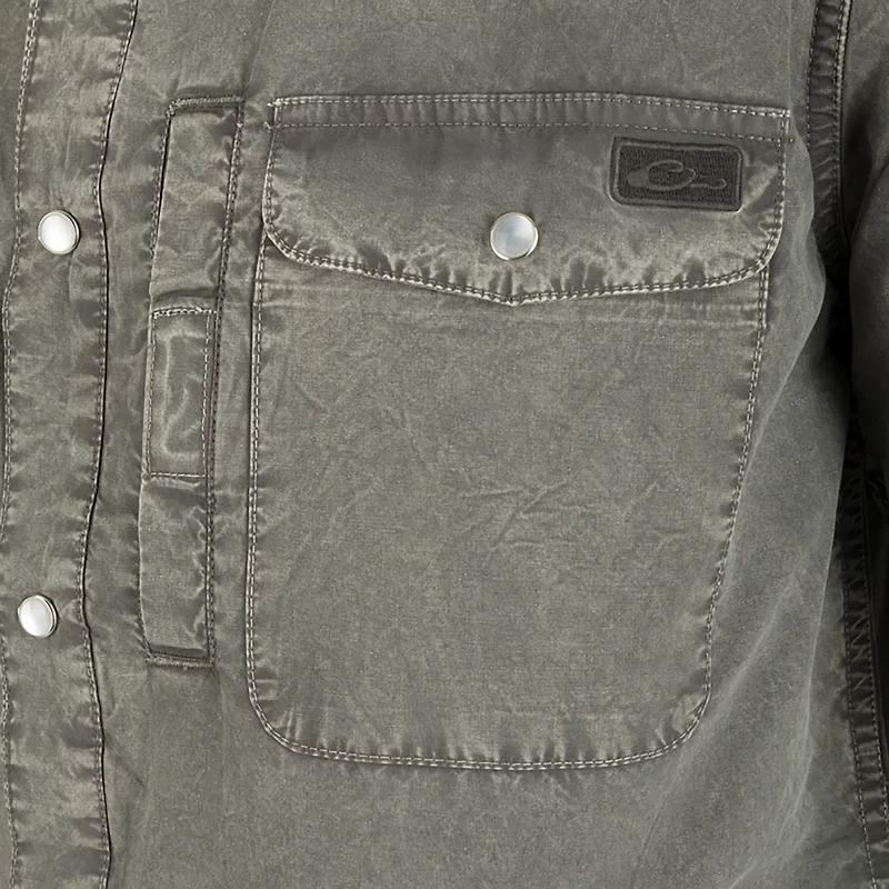 Drake Men's Cinco Ranch Western Shirt