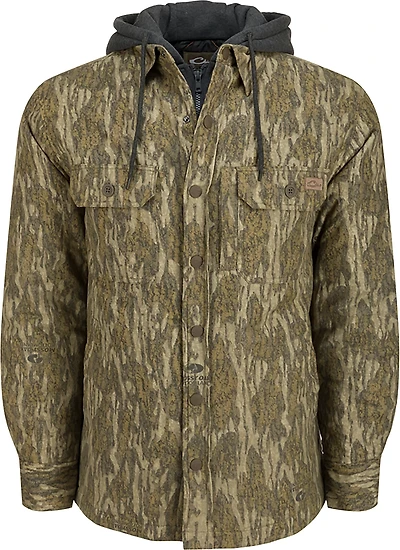 Drake Men's Campfire Flannel Camo Hoodie