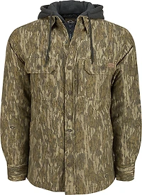 Drake Men's Campfire Flannel Camo Hoodie