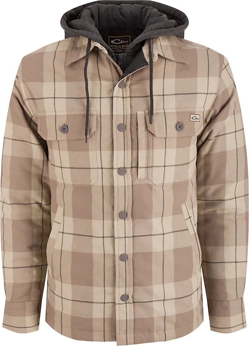 Drake Men's Campfire Flannel Hoodie