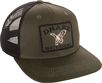 Drake Men's Waxed Cotton Duck Patch Mesh Cap