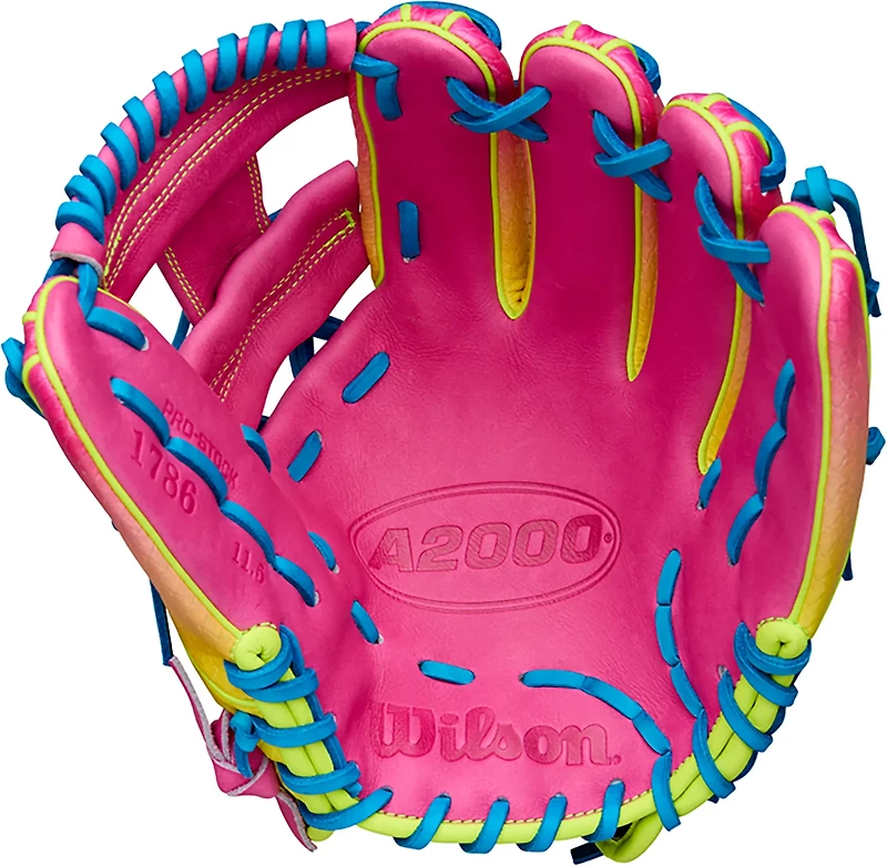 Wilson A2000 1786 with SuperSnakeSkin Baseball Fielding Glove 11.5"