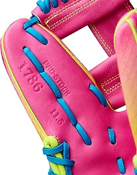 Wilson A2000 1786 with SuperSnakeSkin Baseball Fielding Glove 11.5"