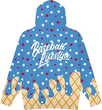 Baseball Lifestyle 101 Youth Ice Cream Hoodie