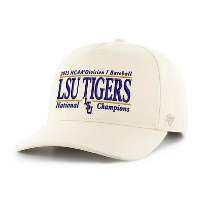 47 Brand LSU Tigers 2025 Men's College World Series National Champions Hitch Cap