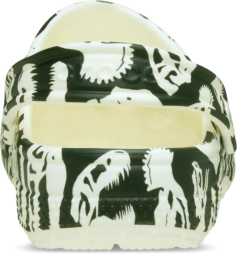 Crocs Kids' Classic Glow Dino Clogs
