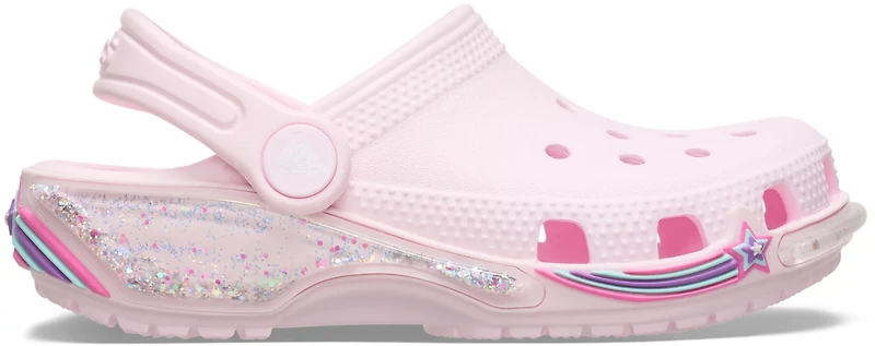 Crocs Toddlers' Classic Star Sparkle Shaker Clogs