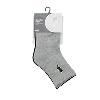 BCG Boys' Lightning Bolt Quarter Socks 2-Pack