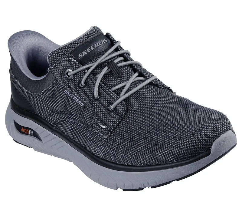 SKECHERS Men's Arch Fit Crossover Slip-Ins Relaxed Fit Shoes