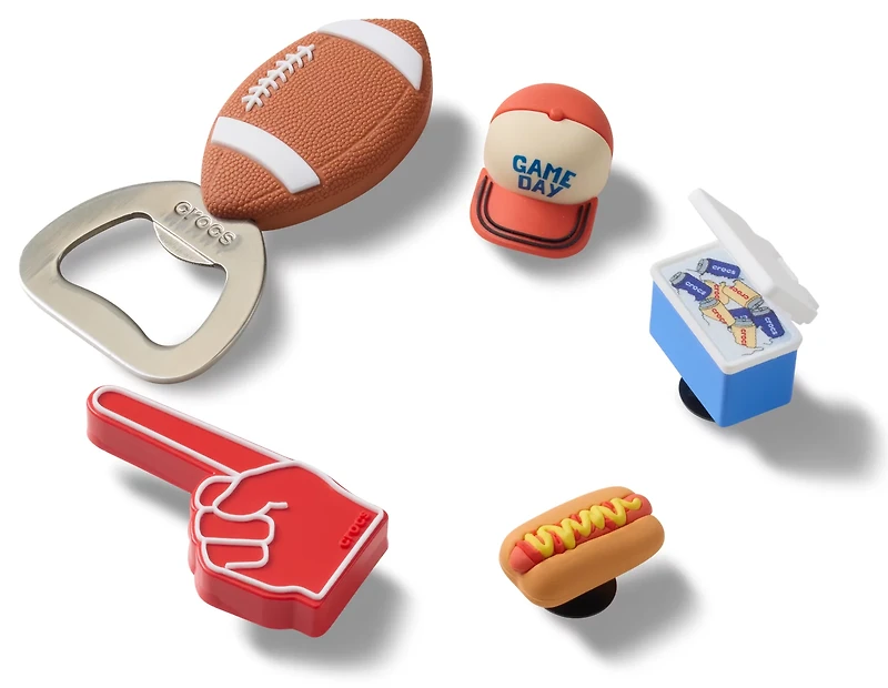 Crocs Tailgate Jibbitz 5-Pack