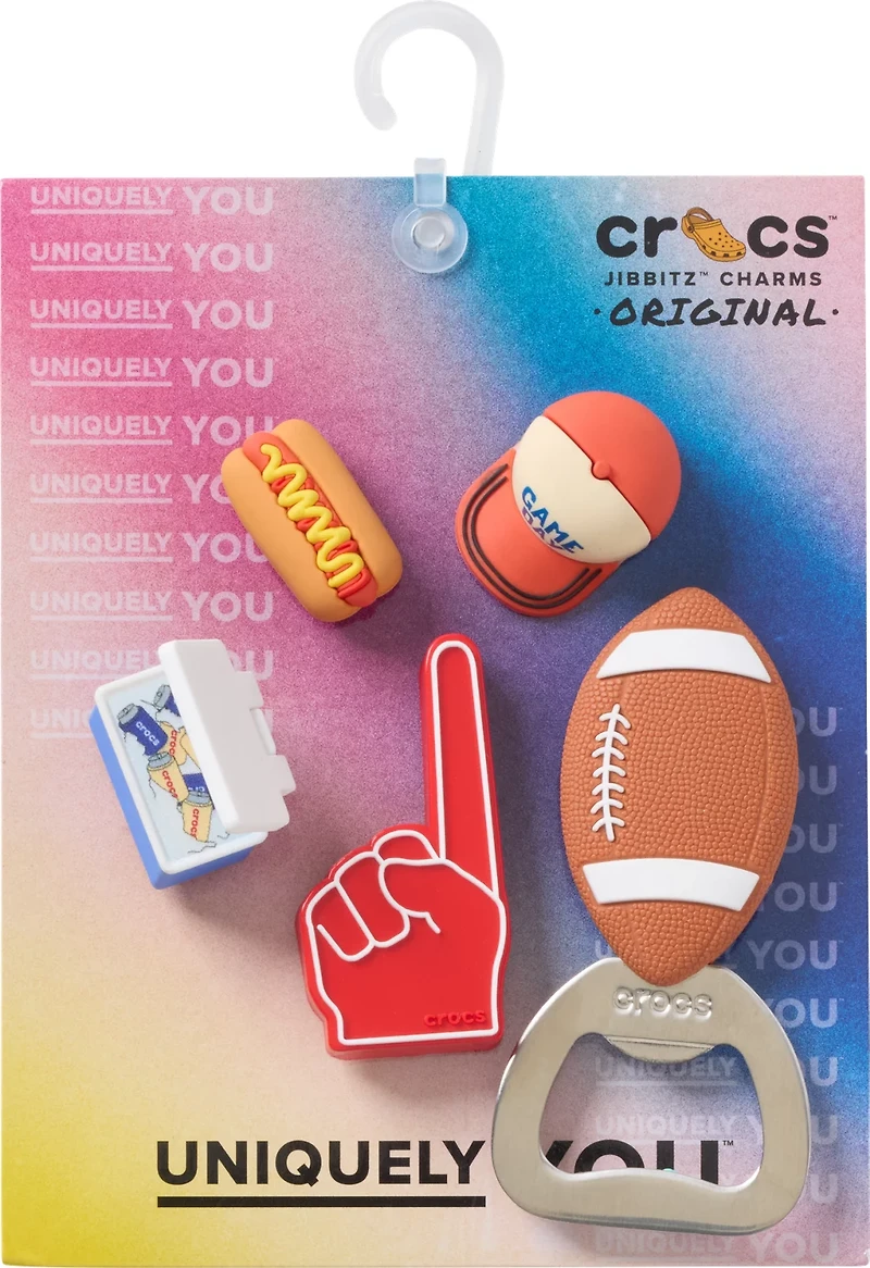 Crocs Tailgate Jibbitz 5-Pack