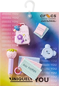 Crocs Girly Back to School Jibbitz 5-Pack