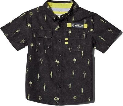 Magellan Outdoors Toddler Boys' Laguna Madre Halloween Tangled Lures Fishing Shirt