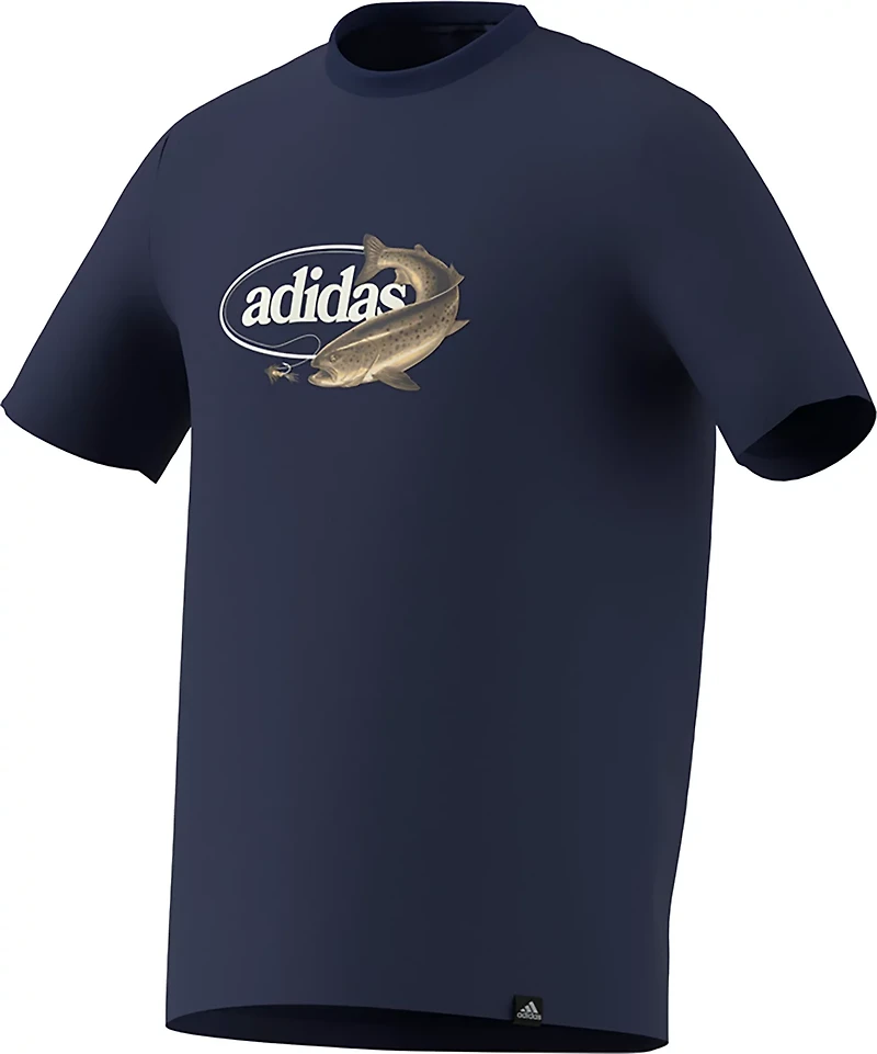 adidas Men's Sportsman Fishing Graphic T-shirt