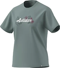 adidas Women's Western Florals Graphic T-shirt