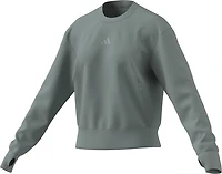 adidas Women's D4T Warm-Up Crewneck Sweatshirt
