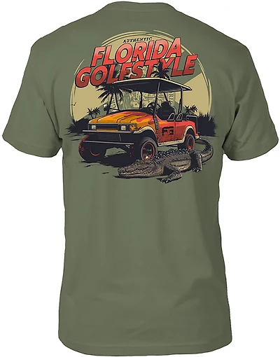 FLOGROWN Men's Florida Golfstyle Graphic T-shirt