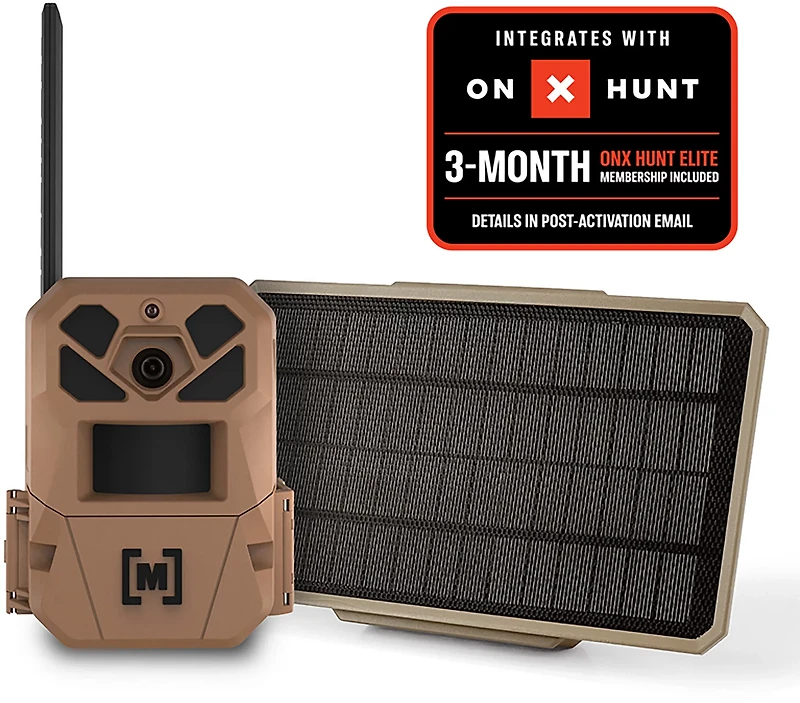 Moultrie Edge 3 Single 4.0 MP  with Solar Cellular Trail Camera